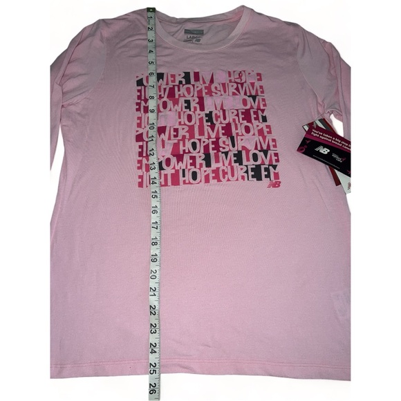 New Balance Susan G. Komen shirt - pink L - Picture 3 of 7